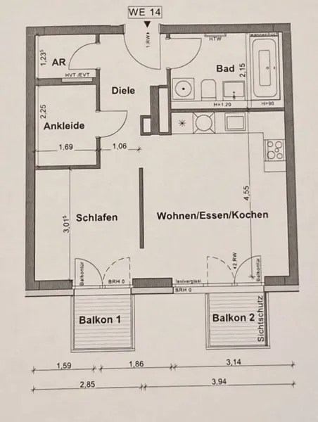 Zuhause mit 2 Zimmern in Berlin Französisch Buchholz — photo 1